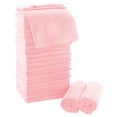 thumbnail image 1 of Toallitas MOONQUEEN Ultra Soft Premium de 30 x 30 cm, 24 unidades, color rosa, 1 of 7
