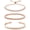 Rose gold, variant on Tennis Bracelets for Women White Cubic Zirconia Bling Bracelet Rose Gold Beaded Bracelet Set