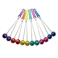 thumbnail image 2 of Juguetes antiestrés Ball Clacker Ball para niños y adultos (45 mm con luz) Tmvgtek libre de BPA, 2 of 9