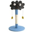 thumbnail image 1 of Cat Scratching Post Sisal Wearproof Durable Cute Scratching Post Tree for Pet Indoor Type 4, 1 of 12
