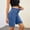 *Blue, variant on ClodeEU Women's High Waist Denim Shorts,Casual Trendy Stretch Bermuda Shorts with Pockets Black,Women's Plus L