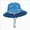 A61-Boys Girls Hat-Dark Blue, variant on Outdoor Sun Hat Kids Adjustable Chin Strap Sun Protection Hats Winter Fall Spring Summer Spring Wide Brim Neck Flap Hat Cute Cartoon Outdoor Beach Bucket Cap Everyday Baseball,M