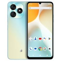 BLU G64L G0991WW 6.8" HD  Infinity 128GB Dual-SIM 4G LTE GSM Smartphone, Unlocked, Light Blue