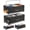 Black, variant on Under Bed Storage with Wheels, 10 inches Under Bed Storage Containers, 65L XXL Large Adjustable Underbed with Lids, Rolling Underbed Storage bins for Shoes, Clothes, Blankets, Grey