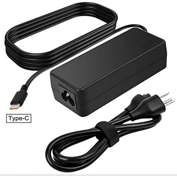 Cargador USB-C AC LVYATUO para portátil compatible con Lenovo ThinkPad Yoga L1