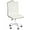 White, variant on Impressions Vanity Royal Tufted Vanity Chair with 360 Degree Swivel, Button Cushioned Seat (Pink)