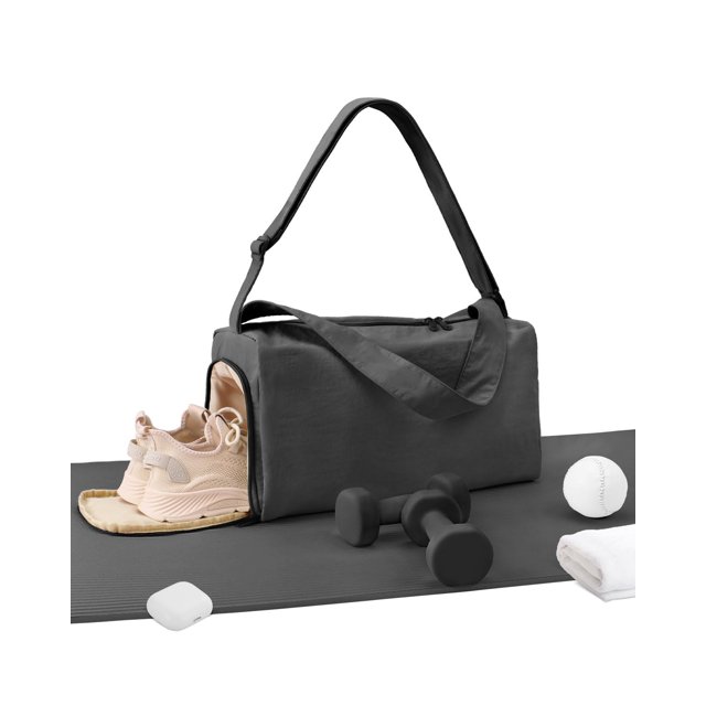 Bolsa de gimnasio Suwarble Small para mujer con compartimento para zapatos y bolsillo húmedo