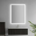 thumbnail image 5 of Pax 36 in. W x 48 in. H Large Rectangular Frameless Antifog Front/Back-Lit Wall Bathroom Vanity Mirror with Smart Touch, 5 of 15