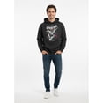 thumbnail image 3 of Spider-Man, Men's & Big Men's Graphic Hoodie, Webslinger Pop Webs, Sizes S-3XL, 3 of 6