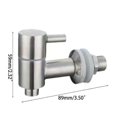 thumbnail image 5 of Wine Barrel-Valve Switch-Stainless Steel Juice Faucet Wine Valve-Water Dispenser Switch-Tap Beer Faucet Tap Leakproof, 5 of 5