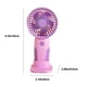 thumbnail image 2 of Ventilador portátil recargable con luz LED y funcionamiento silencioso para refrescarte en casa, la escuela o al aire libre. Incluye cable de carga y cordón. Aestivo | Morado | AESTIVO, 2 of 6