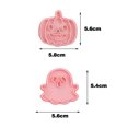 thumbnail image 5 of YAOMOBB Forme de Pudding Biscuit Dessin Animé Coupe-Cookies Ensemble en Plastique 3D pour Biscuits Effrayants, 5 of 5