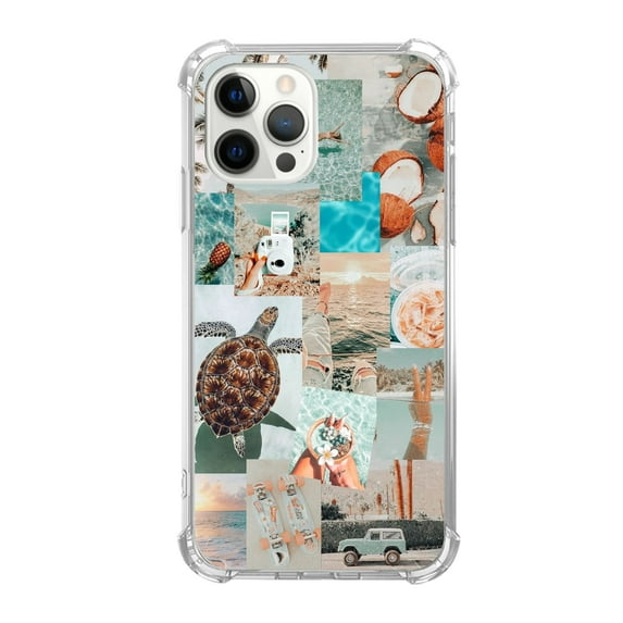 Summer Aesthetic Case Compatible with iPhone 11 Pro Max,Unique Art Design TPU Shock-proof Full Cover