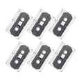 thumbnail image 1 of 6 uds cintas de Audio en blanco cinta de casete vacía DIY cintas de casete en blanco grabables de 30 minutos para saludo, 1 of 7
