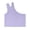 Light Violet, variant on Toddler Baby Girls Dance Tank Top One Shoulder Racerback Crop Shirts Vest Summer Casual Solid Sleeveless Sports Clothes