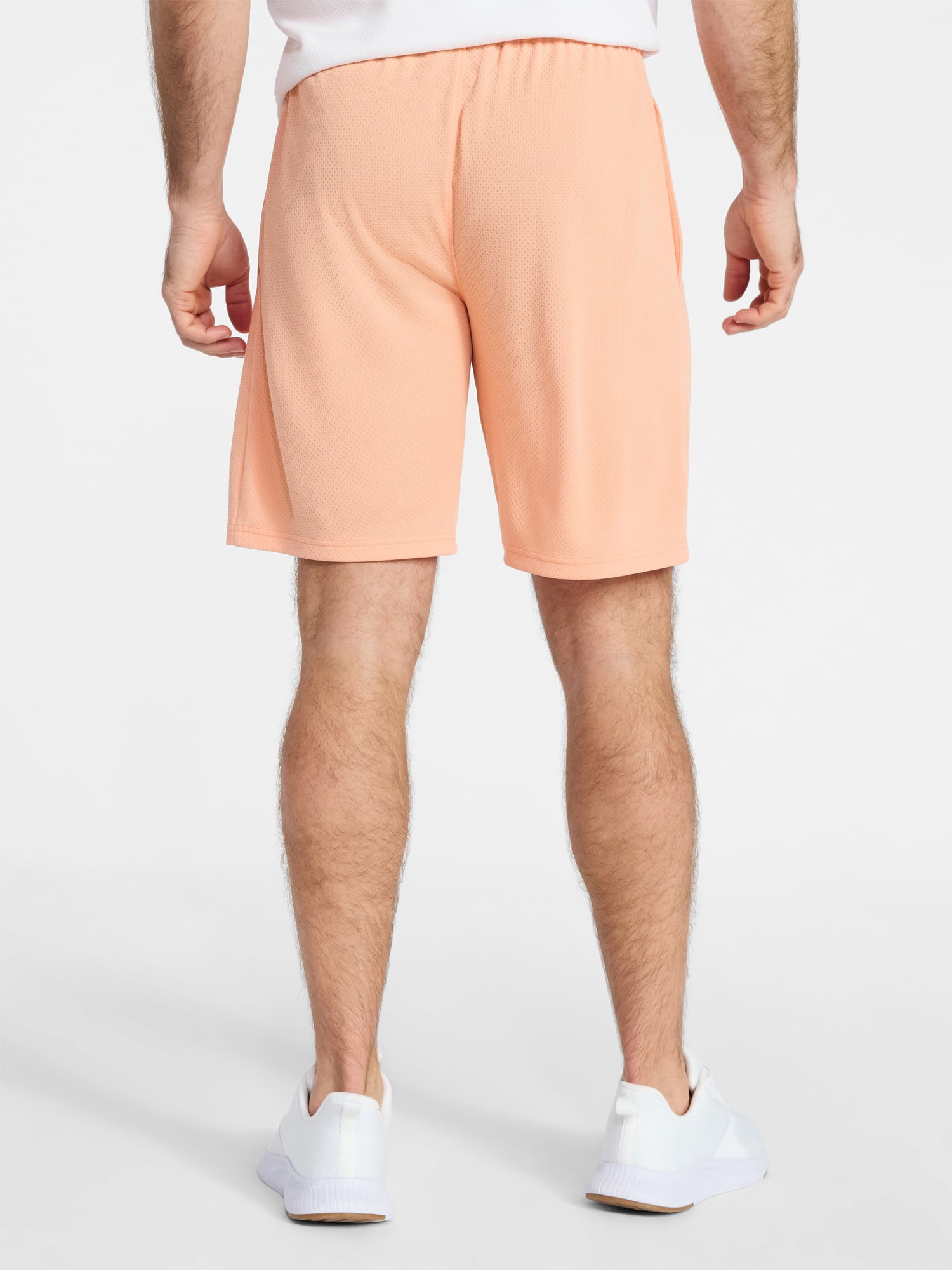 Athletic Works Men's and Big Men's Active Mesh Shorts, 9" Inseam, Sizes XS-5XL