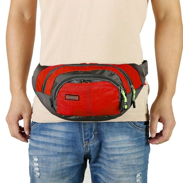 Sport Sac Banane à Grande Capacité, Imperméable, pour Hommes et Femmes, Sac Banane pour l'Extérieur, Évacuation, Randonnée, Transport de Téléphone