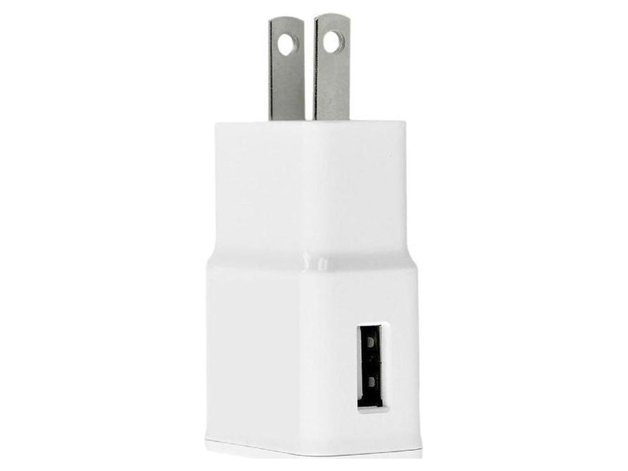 4xem 4XSAMCHARGER 1PORT 2A AMP WALL CHARGER FOR FOR ALL SAMSUNG PHONES NOTES WHITE