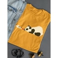 thumbnail image 3 of Image Conscious Panda And Dog Playing T-Shirt Women -Jay Fleck Designs, Female Large, 3 of 4
