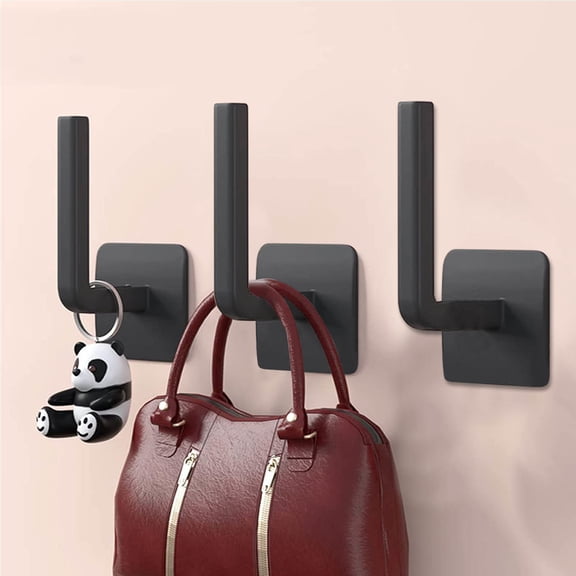 YAHHU 2‑Pack Adhesive Baseball Cap Rack – Space‑Saving，Multi‑Purpose Hat & Accessory Organizer