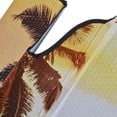 thumbnail image 7 of BDK Golden Sunset Beach Front Windshield Sunshade Accordion Folding Style Auto Shade for Car Truck SUV Van Blocks UV Rays Sun Visor Protector Easy Setup Keeps Your Vehicle Cool - 58 x 27 inches, 7 of 7