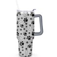 thumbnail image 2 of Gift for Dog Lovers Cute Dog Tumbler for Women - 40oz Dog Tumblers with Handle Straw and Lid Tumbler Cup Travel Coffee Mug, 2 of 7