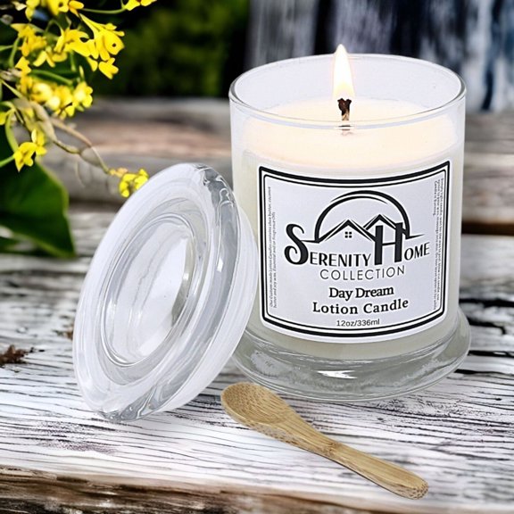 Massage Lotion Candle Infused with Essential Oils