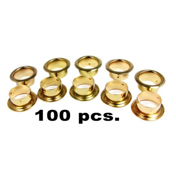 100 Pcs. Pack en Vrac Illets en Laiton 7/8 Pouces/tasses à Canettes