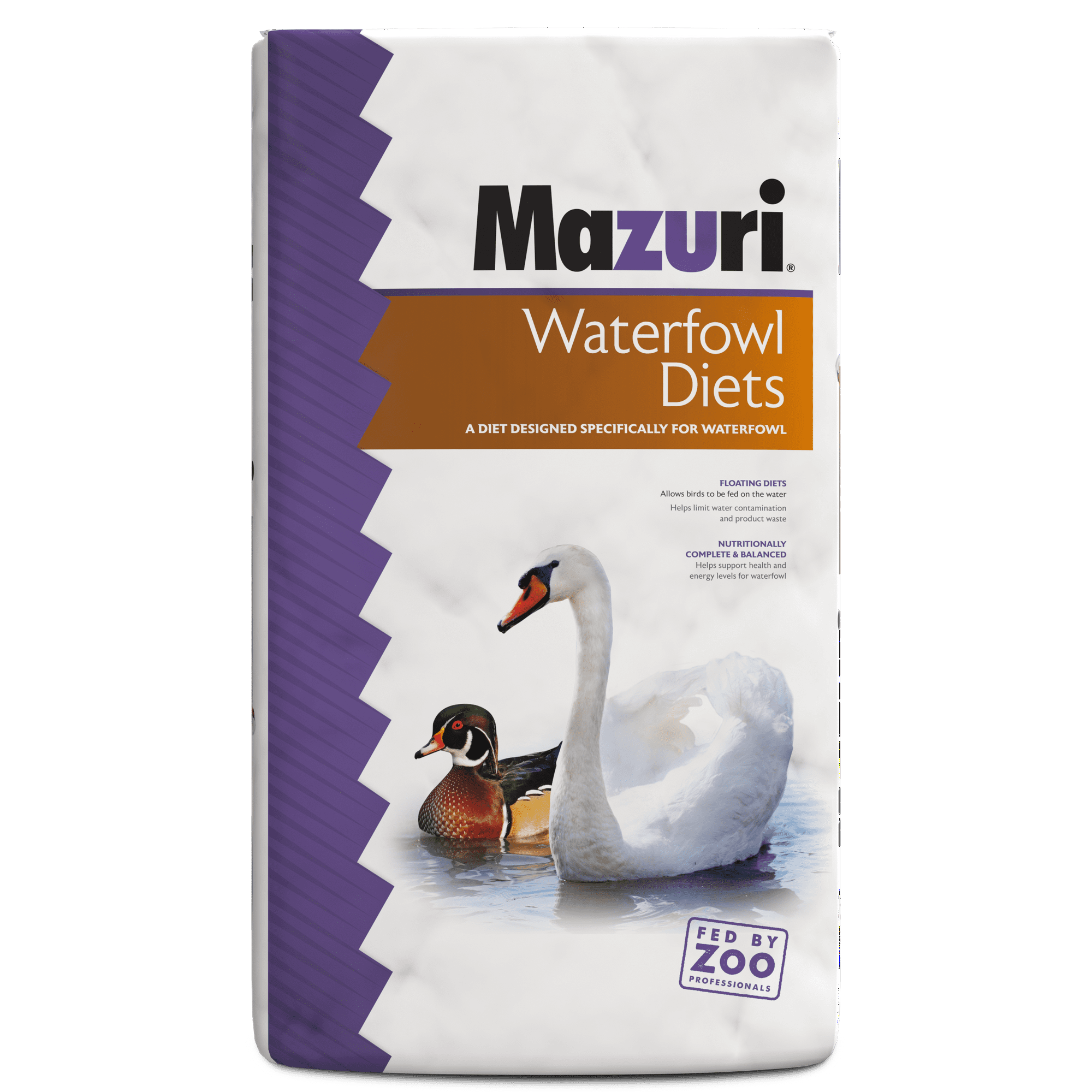 Mazuri Waterfowl Breeder Food for Ducks and Geese, 50 lbs.