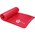 thumbnail image 2 of AUM High Density HD Foam Tech Yoga Exercise Mat - 72" x 24" x 1/2" - Red, 2 of 2