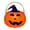 B, variant on DefiDgd Glowing Pumpkin Bucket Light with Handle,Portable Lightweight Hand Carry Container with LED for Halloween Party Yard Front Door Indoor Outdoor Holiday Festive Decor(B)