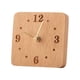 thumbnail image 4 of Reloj de mesa pequeño decorativo, reloj de escritorio de madera, reloj nórdico silencioso que no hace tictac. Madera de haya, 4 of 9