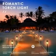 thumbnail image 3 of Magicorange 12 Pack Solar Torch Lights with Flickering Flame, IP65 Waterpoof Outdoor LED Lights Auto on/off for Garden Patio Yard Pathway Walkway Landscape Decor, 3 of 9