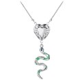 thumbnail image 1 of MasteelfCA 1Pc Stylish Necklace Snake Shaped Neck Pendant Delicate Jewelry Accessory, 1 of 7