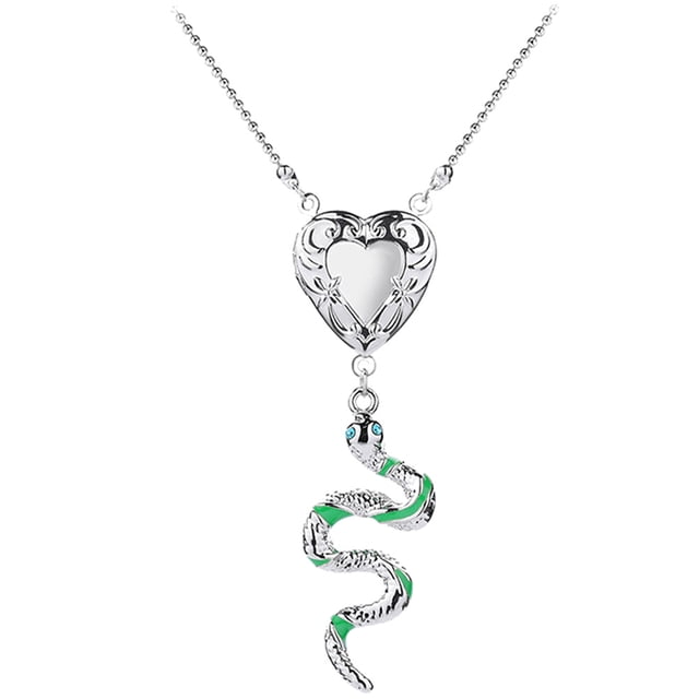 MasteelfCA 1Pc Stylish Necklace Snake Shaped Neck Pendant Delicate Jewelry Accessory