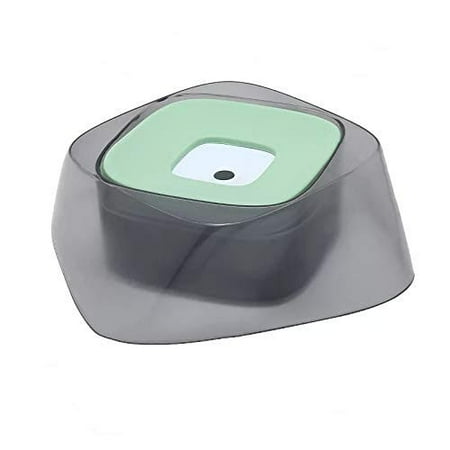 Pet Floating Water Bowl No Spill Anti Gulping Slow Water Feeder