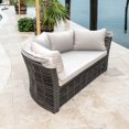 thumbnail image 4 of Panama Jack Outdoor Panama Jack Graphite Canopy Daybed with Cushions, 4 of 5