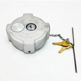 thumbnail image 3 of jiaping 03-37017-002 Aluminum Spare Parts with Key Locking Diesel Fuel Gas Cap Fuel Tank, 3 of 6