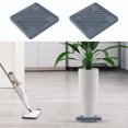 thumbnail image 1 of 2Pcs Planter Caddy with Wheels Square Rolling Planter Stand Heavy Duty Planter Roller Tray 360° Rolling Planter Dolly Practical Rolling Planter Base for Indoor Planter Pots, 1 of 10