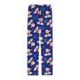 thumbnail image 3 of CONZONE Christmas Mens Pajamas Pants Wide Leg Pajama Pants for Men Casual Xmas Santa Claus Graphic Soft Loose Fit Fall Winter Pjs Trousers Cozy Homewear Loungewear, 3 of 6