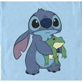 thumbnail image 2 of Men's Lilo & Stitch Froggie Stitch Graphic Tee Light Blue 3X Large, 2 of 4