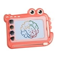 thumbnail image 2 of Magnetic Drawing Board for Kids with Three Primary Colors, No-Mess Learning Tool for Painting and Letter Practice, One-Button Erase and Portable Easy-Grip Handle (Red), 2 of 4