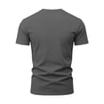 thumbnail image 2 of Fabrcox Short Sleeve Shirt Men with Pocket Mens V Neck T Shirts Summer Beach Workout Mens Big and Tall Shirts XXXL, 2 of 9