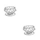thumbnail image 1 of Inteprter Manual de café plegable de acero inoxidable, soporte para gotero, dispensador de filtro portátil, fabricación de soporte de cono Plata 2piezas, 1 of 6