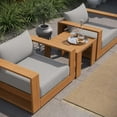 thumbnail image 3 of Modway Tahoe 3 Patio Furniture, Light Gray, 3 of 8