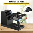 thumbnail image 2 of Hat Cap Heat Press 5.5 X 3.5 Heat Transfer Stamping Sublimation Machine Digital Display Clamshell Advertising ,Easy to Use, 2 of 6