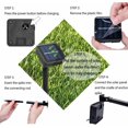 thumbnail image 6 of 4 x Solar Dog Animal Paw Print Lights Garden Outdoor LED Path Lawn Decor Walkway, 6 of 7