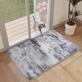 thumbnail image 5 of BERTHMEER 2'x3' Abstract Area Rug for Entryway Kitchen Living Room Bedroom Rug Non-Slip Machine Washable Small Indoor Rugs,Blue&Gold, 5 of 6