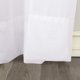 thumbnail image 4 of No. 918 Emily Panel De Cortina De Gasa Transparente Con Bolsillo Para Barra, 59" X 120", Blanco, 4 of 5