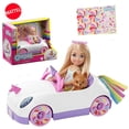 thumbnail image 2 of Muñeca Barbie Chelsea Original de Mattel, coche de unicornio arcoíris de 6 pulgadas con accesorios para cachorros, juguetes para niñas, colección de accesorios educativos xuanjing unisex, 2 of 2